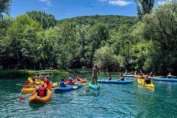 Small Group Canoe Safari on Trebizat River in Bosnia (with lunch)