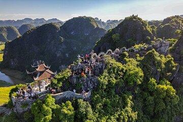 Ninh Binh Full Day Tour from Hanoi includes Boat and Bike
