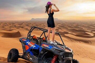 Adventure Desert Safari in Dubai with Quad Bike and Sandboarding