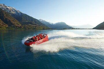 From Geneva: Day trip to Interlaken & Jetboat Thrills