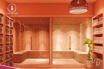 45 Minutes Sauna and Steam Bath with Snacks and Drink