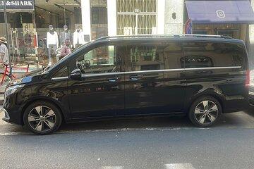 Transfer from LINATE Airport to Milan City Hotel by Minivan