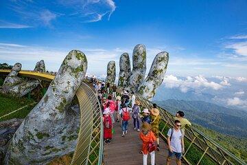 BaNa Hills and Golden Bridge Cable Car Tour with Buffet Lunch