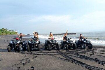 ATV on the Black sand Beach with Lunch