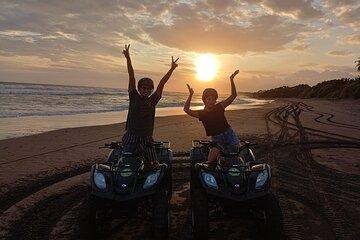 Bali ATV on the Black sand Beach Sunset Tour with Lunch