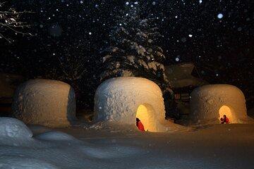 2 Days Private Tour in Yokote Kamakura Snow Hut Festival