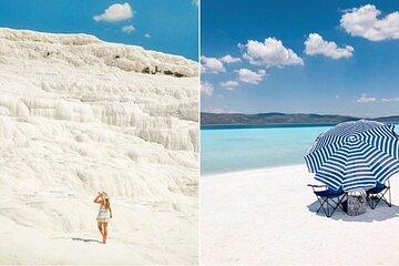 Guided Salda Lake & Pamukkale Thermal Pools,Hierapolis Day Tour