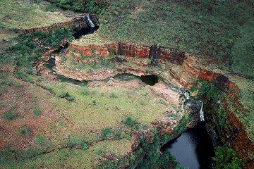 Twin Flame Falls Helicopter Flight ex. Mount Hart