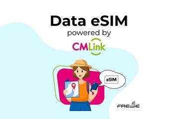 USA and Canada and Mexico Data eSIM Powered by CMLink