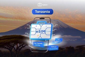 Tanzania eSIM (3 to 30 days. Up to 20GB of data)