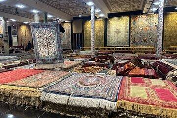 Shopping Carpets in Bukhara