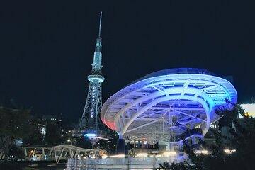 Sake, beer, gourmet and night view in Nagoya