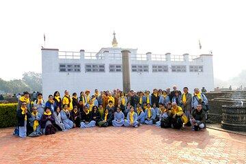 7 Day Spiritual Buddhist Pilgrimage from Bodhgaya to Lumbini