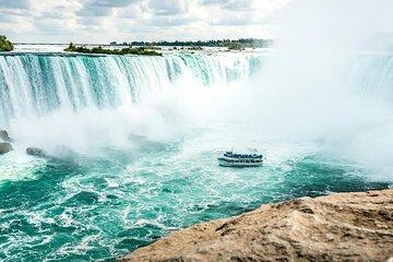 Niagara Falls City Cruise Behind the Falls and Skylon Tower