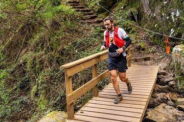 Trail Running Lousana mountains and villages of shale