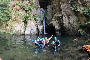 Canyoning Adventure Salto do Cabrito in San Miguel Azores