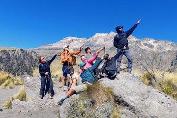 Hiking in Iztaccihuatl Volcano