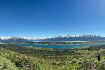 Lake Rock Trek Journey to Patagonian Past Vibrating Nature