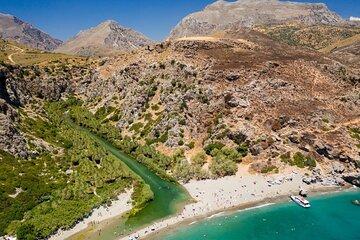 Preveli Palm Beach and Plakias from Chania