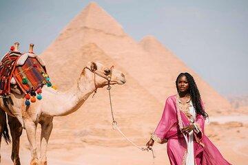 Giza Pyramids ,Sphinx ,Camel Ride & inside Great Pyramid Khufu