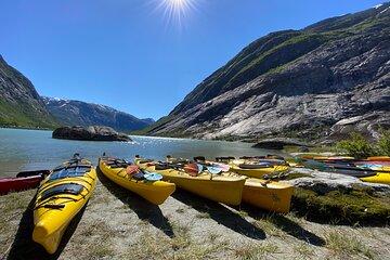 Glacier Hiking and Kayaking Tour on Nigardsbreen Glacier