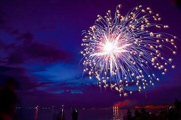 Private Sunset and Fireworks Dolphin Tour (6 people max)