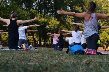 Outdoor Yoga Session in La Sabana