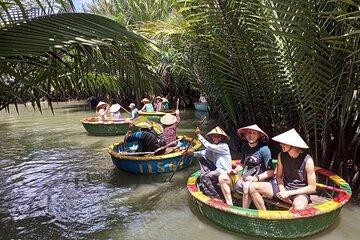 Hoi An Bay Mau Coconut Forest Basket Boat Ride Tour