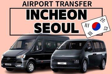 Private Airport Transfer Incheon Airport to/from Seoul(1~7pax)