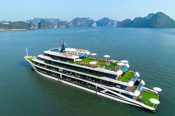From Hanoi 2 Day Ha Long and Lan Ha Bay 5 Star Balcony Cruise