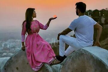 Jaipur Nahargarh Fort Sunrise or Sunset Tour with Flower Market