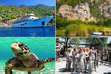 Marmaris Dalyan Turtle Beach Tour : Lunch&Mud Baths&King Tombs