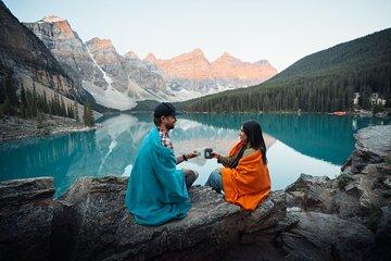 Moraine Lake Sunrise Experience from Canmore or Banff