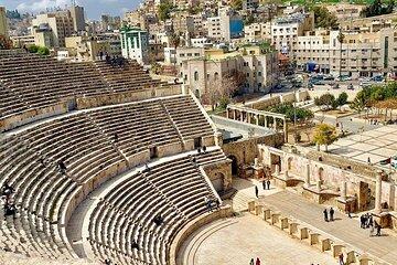 Explore Amman Roman Theater Hussieni Mosque and Downtown