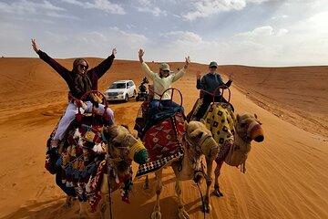 Sand Dunes Desert Camel Ride and Quad Bike Experience in Riyadh