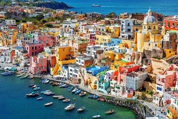Free Tour to Procida by Hydrofoil Transfer and Typical Sweet and Coffee