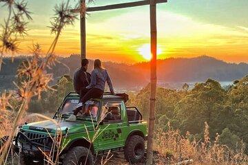 Batur Sunrise Jeep Tour with Natural Hot Springs
