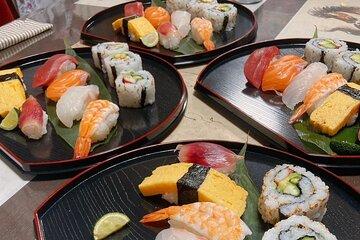 Little EDO Shared Sushi Making Class in Kawagoe