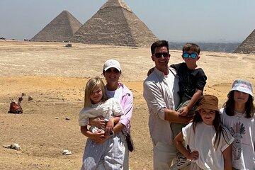 Giza Pyramids, Sphinx and GEM Museum Guided Day Tour