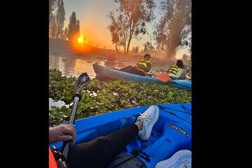 Kayak one more Sunrise Adventure in Xochimilco