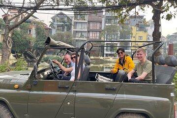Historic Hanoi by Jeep Half Day City Discovery