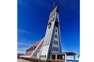 From Alta: Hammerfest Guided Tour City on 70.7 north.