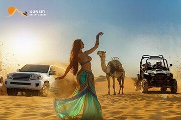 Sunset Desert Safari Dubai: Dune Bashing, Camel Rides & More