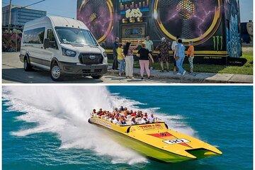 Miami City Highlights and Millionaire's Row Speed Boat Adventure