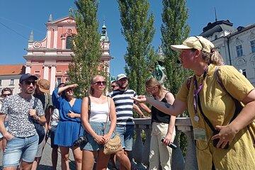 Old Town and Castle Group Tour in Ljubljana