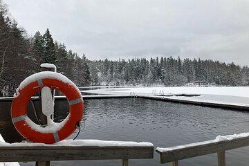 Traditional Smoke Sauna Experience and National Park Visit