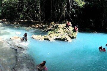 Blue Hole " Island Gully Secret Falls " From Ocho Rios