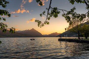 Interlaken Golden Hour Bike Tour with Lakeside Sundowner