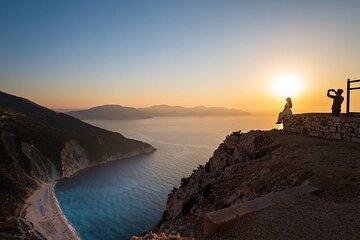 Golden Hour in Kefalonia A Private Tour with Sunset and Wine