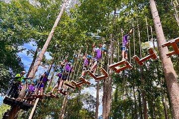 Tree Top Adventure Zipline and Rope Course from Hua Hin